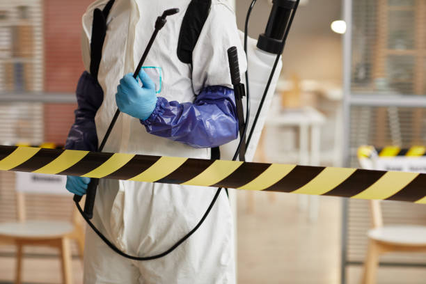 Professional Blood Cleanup technician working in Montrose, VA
